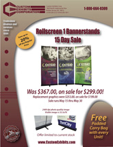 Rollscreen 1 sale