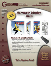 Mammoth Display Walls Flyer
