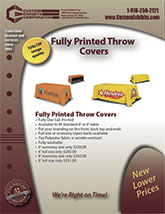 Fully Printed Throwcover special