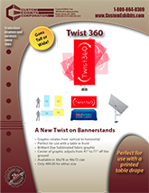 Twist 360 bannerstand