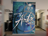AVB Bank bannerstands