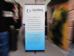 Global Client solutions Bannerstand
